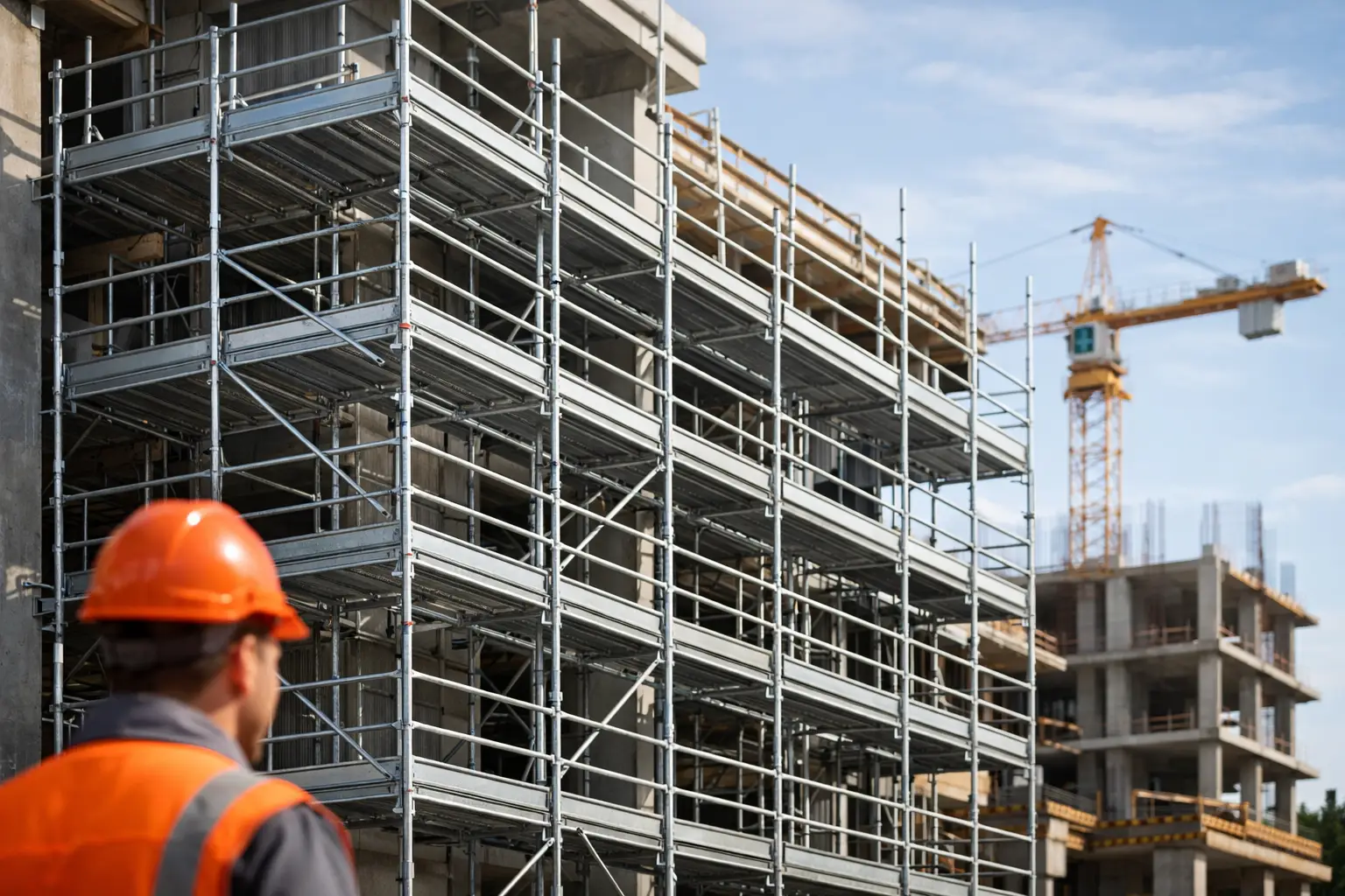 Noleggio ponteggi a telai prefabbricati